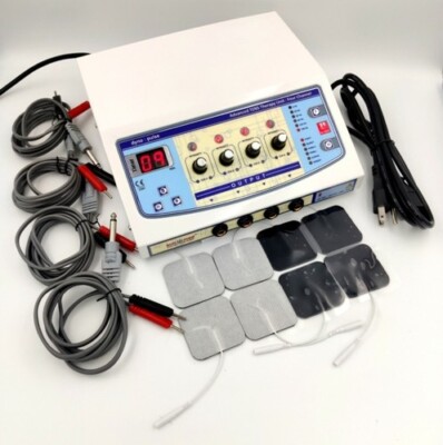 Electrotherapy use 4 Channel Dynoplus LED Display Digital Unit Physiotherapy