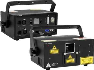 Unity RAW 5 FB4 - 5W RGB ILDA LAN Showlaser - powered by Kvant & Pangolin Laser