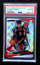 /100 ROOKIE PSA 10 GEM MINT 2019 TERANCE MANN REVOLUTION COSMIC #142 G4737E2522T