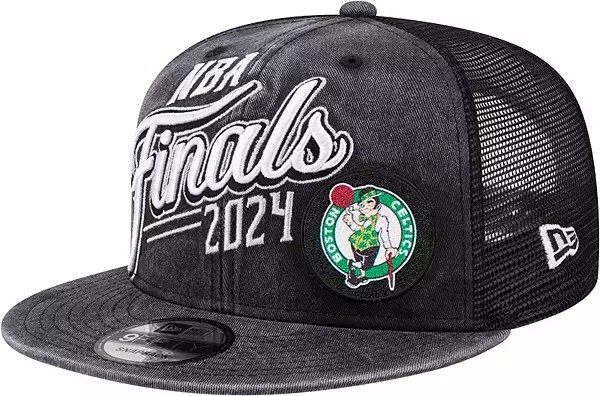 Boston Celtics New Era 2024 NBA Finals Locker Room 9FIFTY Snapback