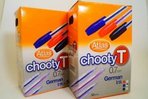 Atlas Chooty Gel Pens New Ballpoint High Quality Pens Pack with 3 Colors in One