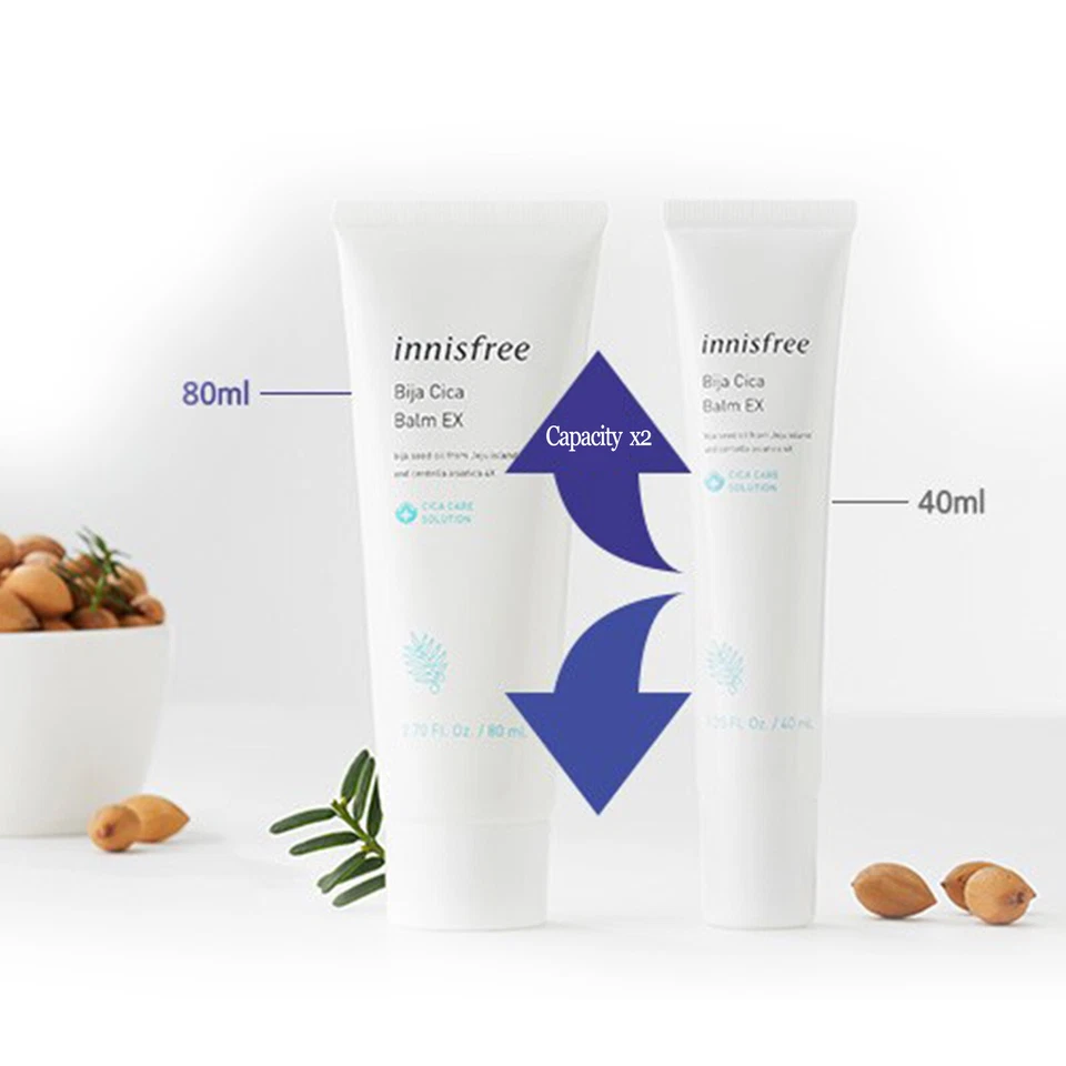 Innisfree Bija Cica Balm Moisture Cream Korean Cosmetics Ex 1.36 fl oz 40ml - Image 4 of 4