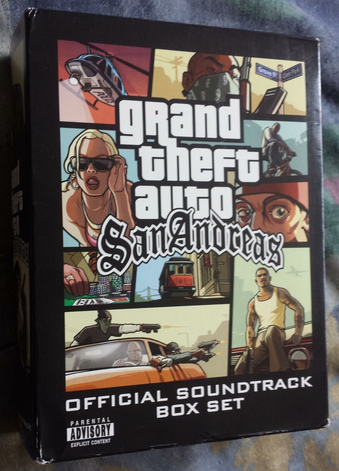 Theft Auto San Andreas Official Box Set LN | eBay