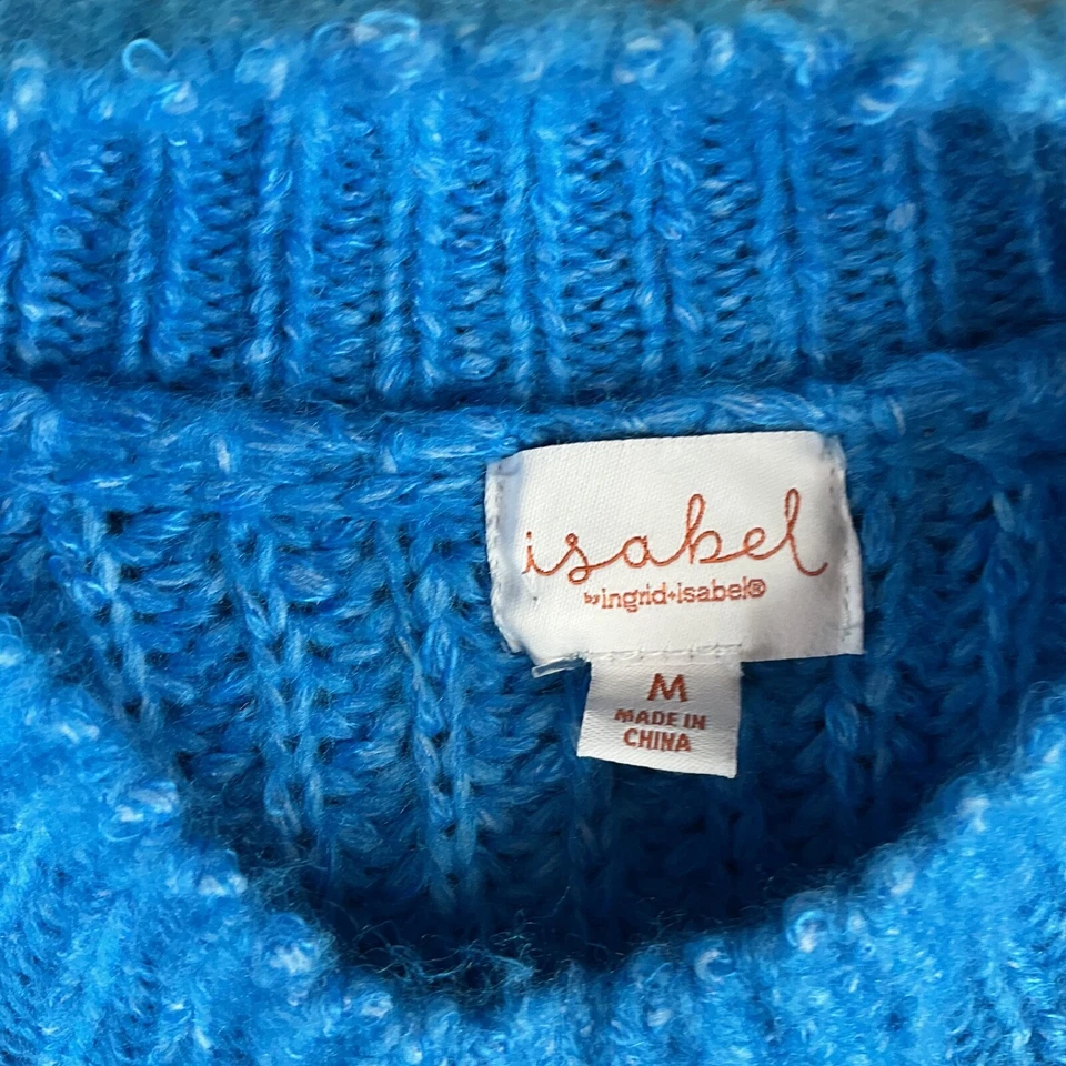 Isabel Women's Blue Sweater Size Medium - Image 4 of 4