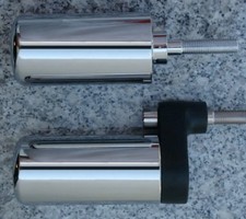2001-2002 Suzuki GSXR1000 GSXR 1000 CHROME FRAME SLIDERS