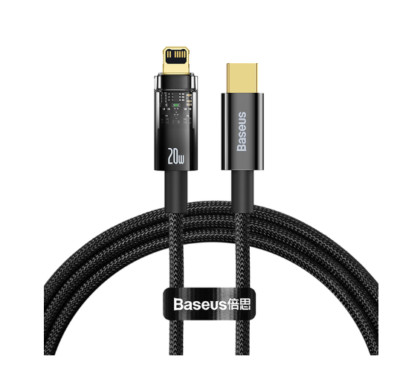 Baseus 20W USB Kabel für iPhone 14 13 12 11 Pro Max Mini Auto Power-Off