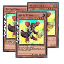 3x EISERNE AYE • (Aye-Iron) • Super R • HA07 IT036 • 1Ed • Yugioh! • ANDYCARDS