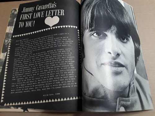 Vintage Teen Magazine Fave Vol 2 # 2 1968 The Monkeys Pin Ups Pop Culture Book - Foto 10 di 10