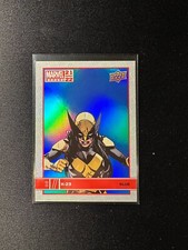 2021-22 UD Marvel Annual Blue X-23 #98 NM Card