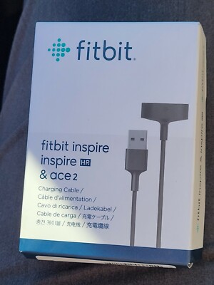 Brand New Fitbit Charging Cable for Fitbit Inspire/Inspire HR and Ace 2 - Black