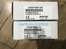 NEW GE FANUC IC695ETM001 ETHERNET MODULE IC695ETM001 FREE EXPEDITED SHIPPING