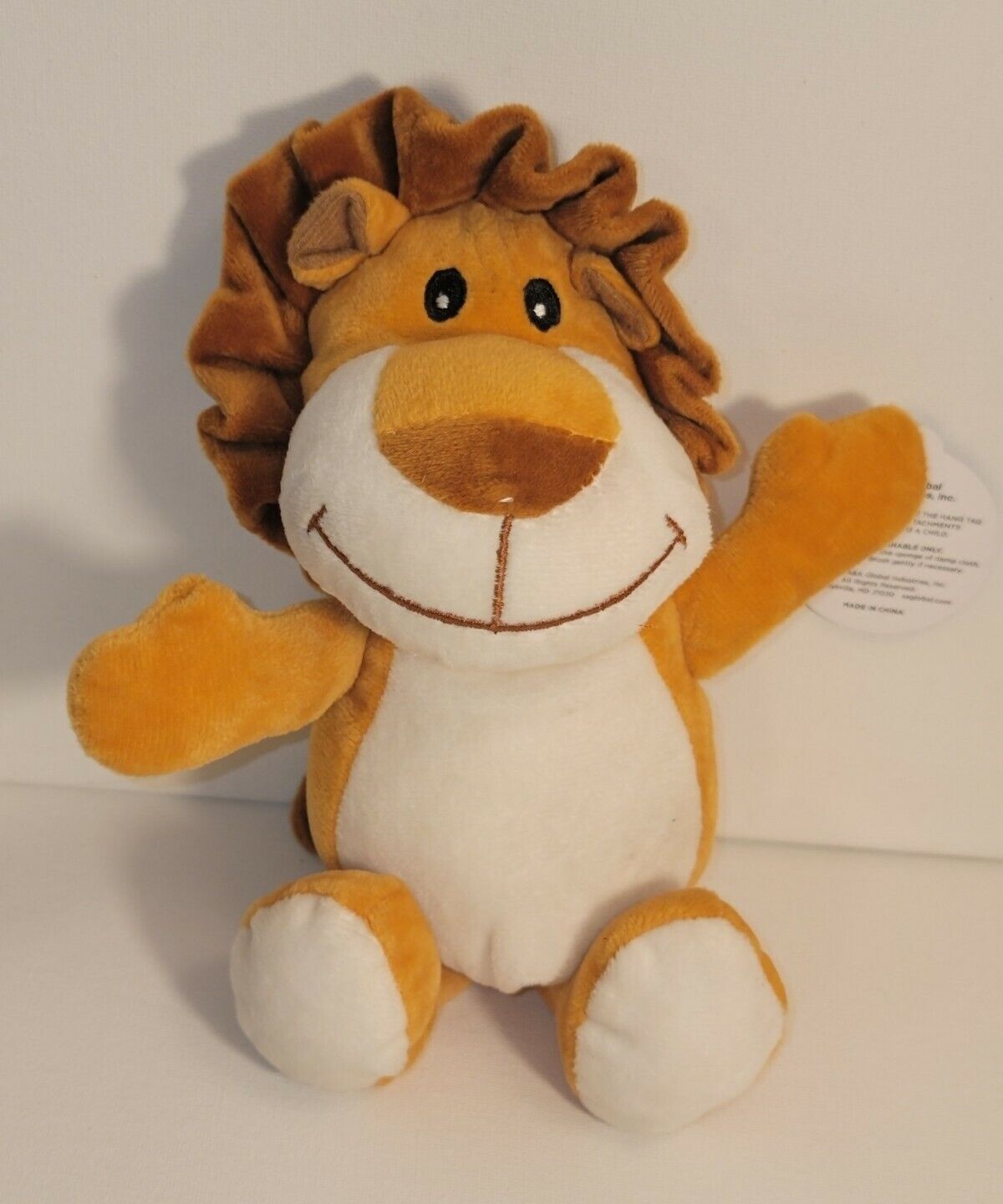 Cute Lion Plush(8inch)Brand New soft Prize A&A global ! Stuffed animal lion toy