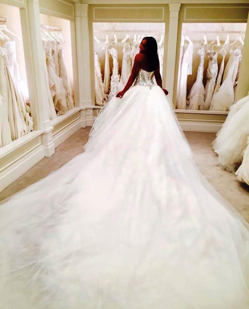 plus size puffy wedding dresses