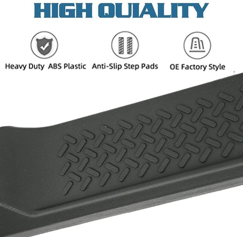 Fits for 2007-2018 Jeep Wrangler JK 2D Side Steps Pedal Nerf Bar Running Boards - Picture 4 of 7