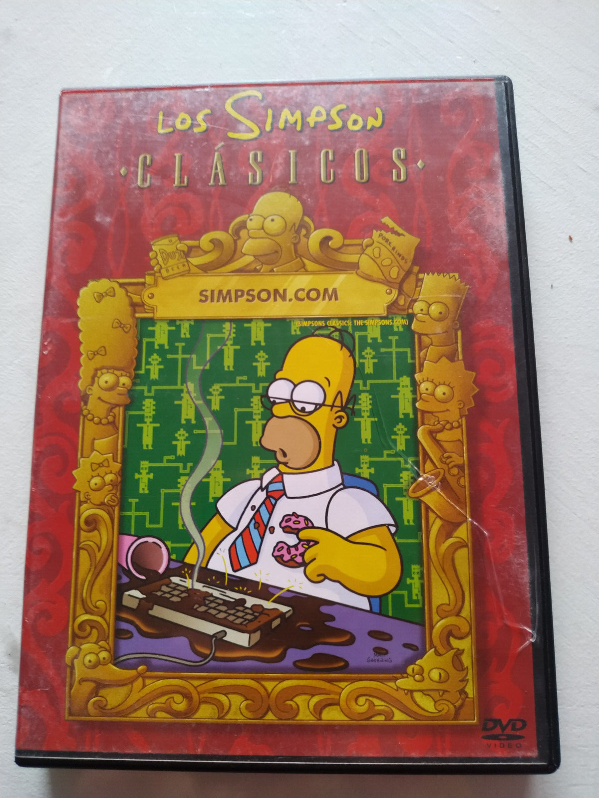 The Simpsons Simpson.Com - DVD + Extras Spanish English Region 2 Am