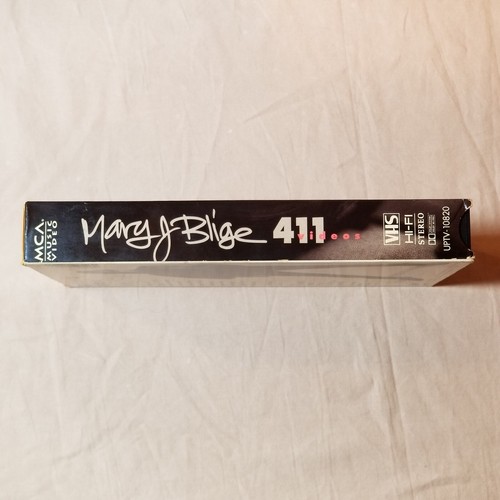 Mary J. Blige What's The 411 Music Videos & LIVE Film VHS Video NOT CD 12" Vinyl - Picture 3 of 15