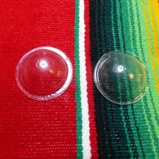 Vintage 1958-59 Higgins Flightliner bicycle tank light replacement lens pair