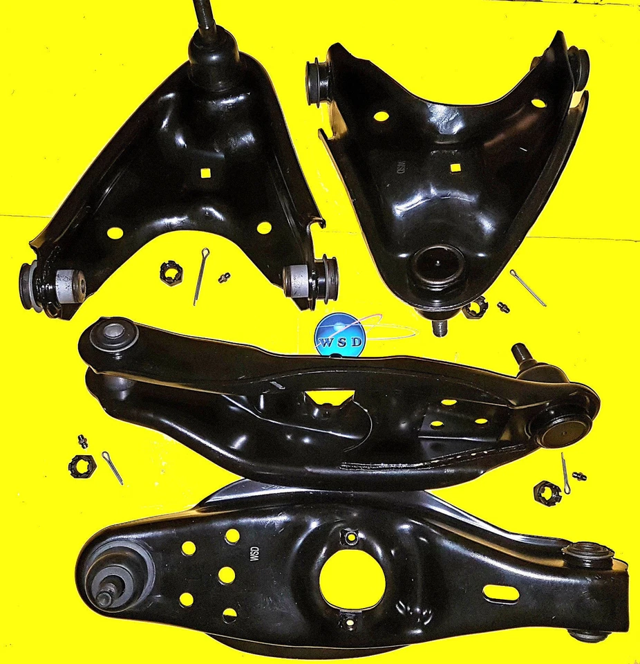Upper Lower Control Arm Kit 72 93 Dodge D150 D200 D250 Axle 3000 3300 3600 LBS - Image 2 of 4