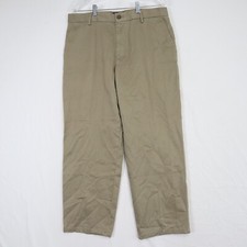 Dockers Pants Mens 36x29 Classic Fit Signature Khaki Business Flat Front Tan