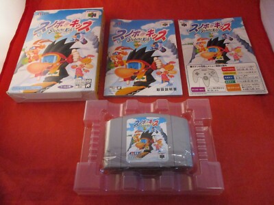スノボード Snowboard Kids Nintendo 64 N64 Japan COMPLETE w/ Box US SELLER | eBay