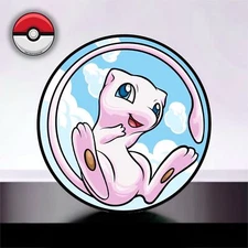 Pokemon Gotta Catch 'Em All  Mew 1 oz .999 fine silver art round