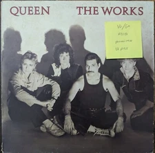 Queen The Works Vinyl Record VG/G+ EMC240014-1 1984 
