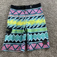 Maui And Sons Swim Trunks Beach Shorts Youth Extra Large 18 Colorful