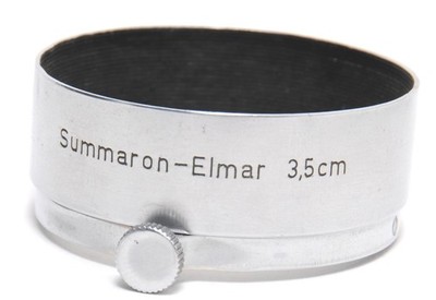 @ Leica Leitz FOOKH 12505 Hood for Elmar and Summaron 3,5cm chrome