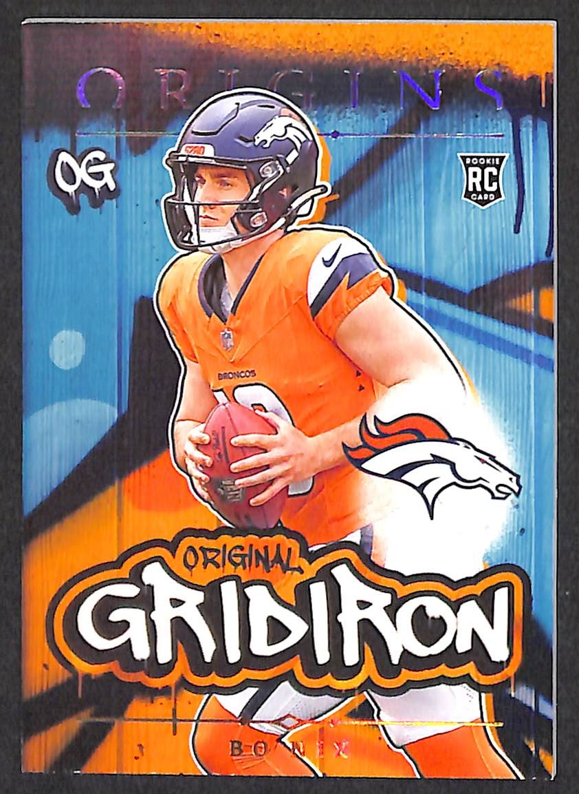 2024 Panini Origins Original Gridiron #19 Bo Nix BRONCOS Rookie - NM-MT
