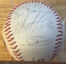 N. Y. METS 8 Sign. In All, ONL  BALL, Bobby Valentine,Turk Wendell, Cookie Rojas