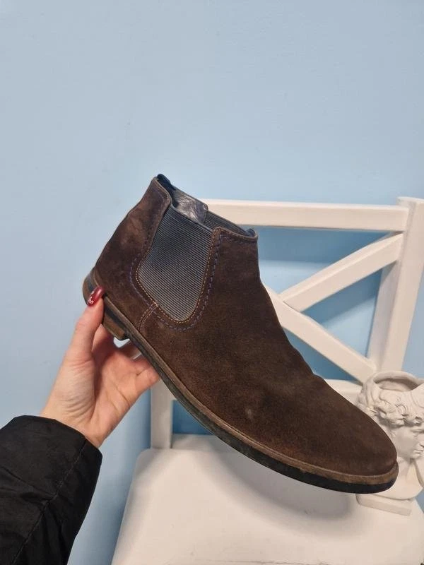 Women Sioux Boots Brown Suede 43 - Bild 1 von 4