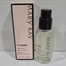 Mary Kay Timewise Night Solution Gel for Face 1 fl oz / 29 mL