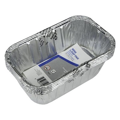 Home Plus D50050 Mini Loaf Pan 5-5/8 L x 3-3/16 W x 1-15/16 D in. (Pack of 12)