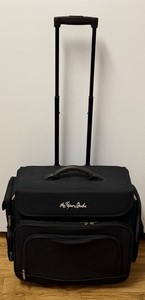 THE PAPER STUDIO ROLLING TOTE SCRAPBOOK ART CRAFT STORAGE ORGANIZER BAG LUGGAGE