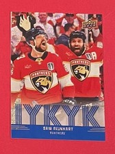 Sam Reinhart IYKYK UD 2025-26 Series 2 #IYKYK-10 Panthers Speckle