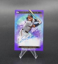 2024 Topps Inception #BRES-JH Jackson Holliday Base Rookie Auto Purple #/199