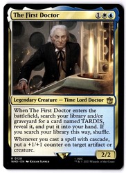 The First Doctor 128 Rare Universes Beyond: Doctor Who MTG
