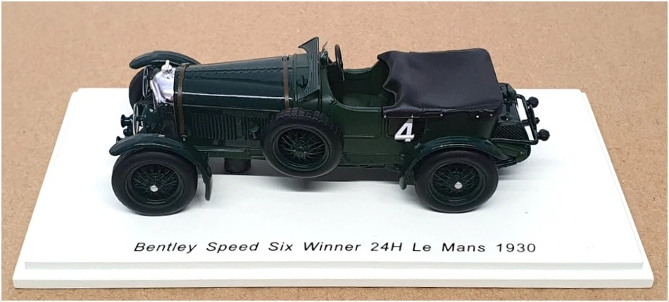Modelo Spark escala 1/43 43LM30 - Bentley Speed Six Winner 24h LM 1930 - Verde Foto 4 de 4