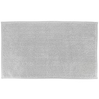 Badteppich Duschvorleger Badezimmerteppich Badematte 45X75 Cm Hellgrau Deko