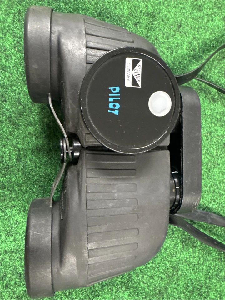 Steiner Pilot Military Marine 7x50 Binoculars West Germany Made Perfect View - Image 2 of 4