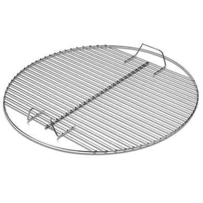 Weber Charcoal BBQ Grill Cooking Grate Plated Steel 22.5 in. Brand New w/handles