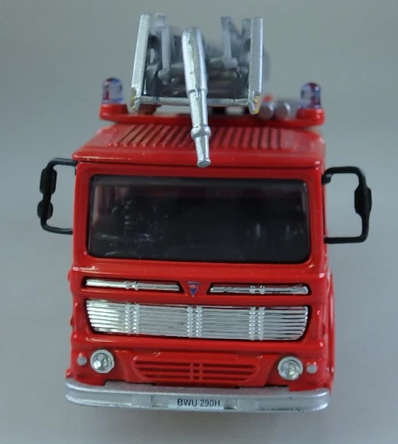 Corgi Toy 22001 Feuerwehr - AEC Turntable Ladder 1997 - UNBESPIELT (111356) - Bild 4 von 4