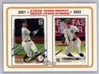 Aaron Judge 2023 Topps Heritage #4 Tribute Yankees