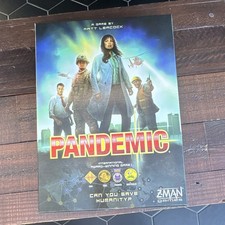 Z-Man Games Pandemic Board Game Medical Theme 2008 2+ Players Ages 8+