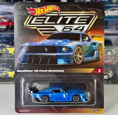 Rare RLC Hot Wheels Elite 64  69 Mustang Limited Edition Die-Cast Collectors Car