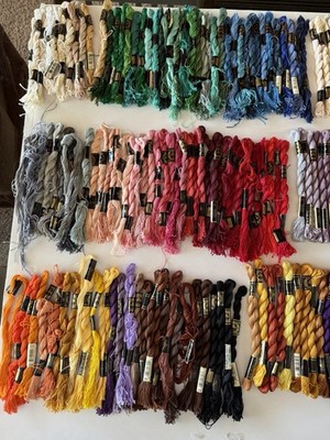DMC 5 Perle Cotton Threads Fibers Needlepoint Stitching Crafts 181 Skeins 