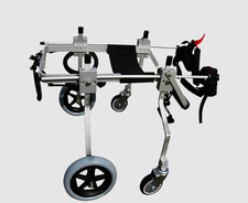 BRAND NEW MEDIUM QUAD FULL SUPPORT 4 WHEEL BEST FRIEND MOBILITY DOG WHEELCHAIR