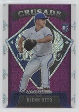 2022 Panini Chronicles Crusade Purple Mojo Prizm 89/99 Glenn Otto #18 y5m