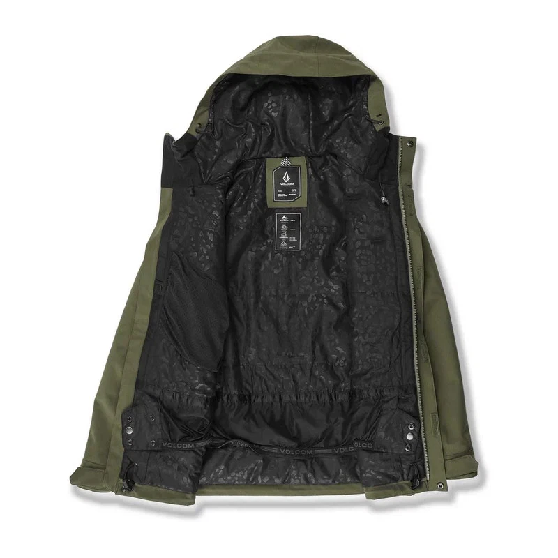 Women's Volcom Stoney Shadow Insulated Jacket - Ivy - Size XL - Image 2 of 3