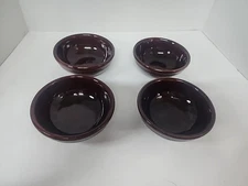 Vintage Marcrest Daisy Dot Stoneware Bowl Set Of 4 Cereal Chili Soup 6 Inches 